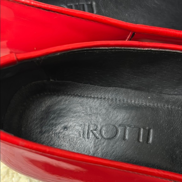 GEROTTI Red Italian Loafers, Tassels, Slip-ons, Size 9 (EU 40) - Picture 6 of 9